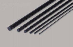 Tija rotunda carbon D4 x 1000 mm