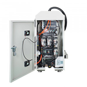 5 tengelyes marógép (router) 300x400mm, 2200/3200W-os motorral, MACH3/DSP/RTCP/Automatikus szerszámcsere, léptető/szervo motorok, vízhűtéses - Img 7