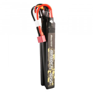 Acumulator AIRSOFT LiPo GENS ACE 11.1 V/ 1500 mA/ 25C DEANS, format din trei batoane - Img 5