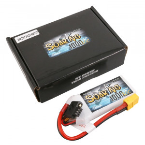 Acumulator LiPo GENS ACE G-Tech Soaring 7.4 V/ 1000 mA/ 30C XT60 - Img 5