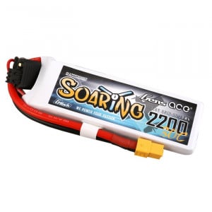 Acumulator LiPo GENS ACE G-Tech Soaring 7.4 V/ 2200 mA/ 30C XT60 - Img 3