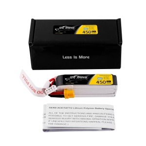 Acumulator LiPo GENS ACE Tattu 11.4V HV/ 450 mA/ 95C XT30 - Img 5