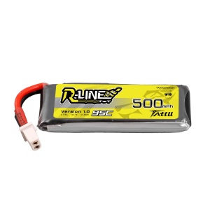 Acumulator LiPo Gens Ace Tattu R-Line 3.7 V/ 500 mA/ 95 C / BT2.0 Plug - Img 4