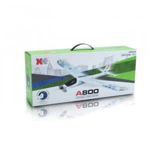 Aeromodel avion WLToys XK A800 RTF complet echipat, cu stabilizator electronic (780 mm) - Img 10