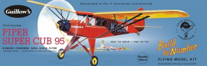 Aeromodel Free Flight Guillows PIPER SUPER CUB 95 KIT (508 mm) - Img 1