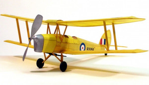 Aeromodelling szabad repülés TIGER MOTH KIT (445 mm)