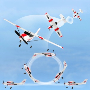 Avion cu telecomanda CESSNA 182 RTF, complet echipat, cu stabilizator electronic, motor brushless (530 mm) - Img 7