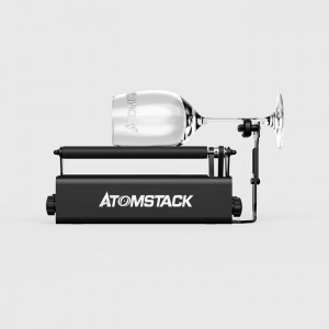 Axa rotativa R3 PRO pentru gravare pe obiecte cilindrice, compatibila cu Atomstack, Ortur, Neje, TwoTrees, xTool - Img 4