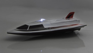 Barca cu telecomanda Jamara SWORDFISH, autonomie 10 min, lumini LED, 395mm - Img 2
