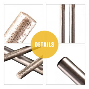 Bit frezare piatra d6 x 20 x D6 x L70 (Sintered Square) - Img 3