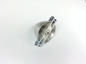 Con Aluminiu D30 cu adaptor 3mm pentru elice plianta - Img 2