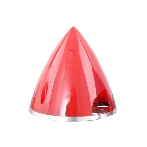 Con elice GEMFAN D75 mm din ABS cu baza din Aluminiu, pentru elice cu 2 pale, rosu