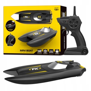 Csónak MINI BOAT katamarán katamarán távirányítóval, teljesen felszerelt, két motor, sebesség 15 km/h, 230 mm