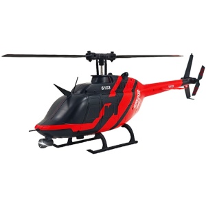 Elicopter BELL 206 flybarless, cu radiocomanda, stabilizare electronica si giroscop pe 6 axe si barometru, lungime 312mm - Img 3
