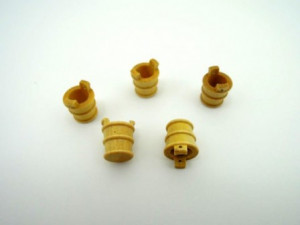 Fa vödrök fogantyú nélkül 12 mm (5 db) - Img 1