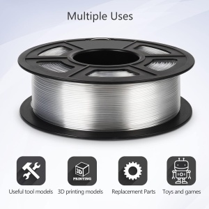 Filament Jayo PETG transparent, 1.75mm, 1kg, pentru imprimanta 3D - Img 9