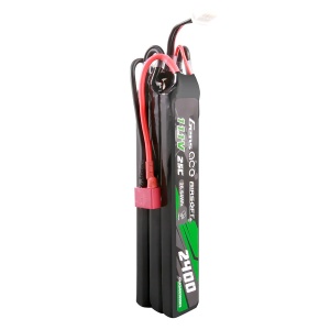 GENS ACE Airsoft LiPo akkumulátor, 11,1 V / 2400 mAh / 25C, DEANS csatlakozóval, három cellából áll - Img 5