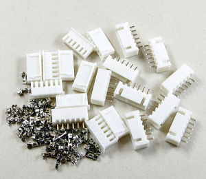 JST XH 6-tűs kiegyenlítő csatlakozók LiPo 5S 18.5V 18.5V akkumulátorokhoz (10 pár)
