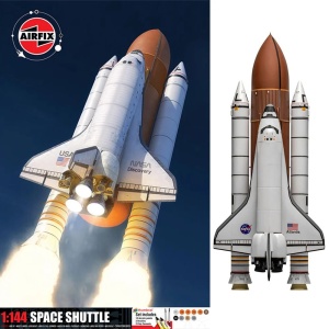 Macheta Airfix Nava Spatiala NASA Space Shuttle, scara 1:144, KIT, 99 piese, set cadou - Img 4