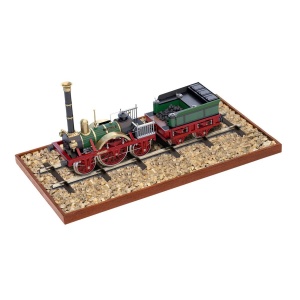 Macheta locomotiva feroviara cu abur OcCre ADLER KIT, scara 1:24 (G-45), 434 piese - Img 8