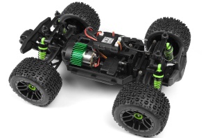Masina cu radiocomanda Maverick ATOM AT1 Monster Truck, tractiune 4WD, 30km/h, scara 1:18, by HPI RACING, verde - Img 2