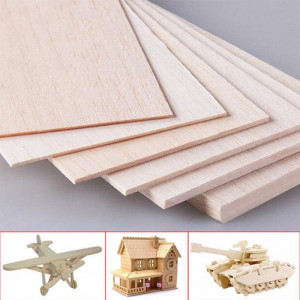 Placa lemn balsa 6 x 100 x 1000 mm - Img 6
