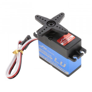 Servo STD JX Servo DC5821LV, cuplu 20 kg-cm, viteza 0.16s, Digital, cu mecanisme metalice si rulmenti, protejat la apa, recomandat pentru cuve navomodel plantat - Img 4