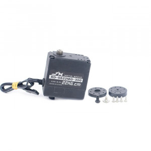 Servo STD RD-5622MG Robotic 22 Kg-cm/ 0.18s MG Digital, cursa totala 150°, cu set de accesorii - Img 2