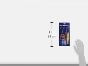 Set Revell cu unelte pentru modelism (cleste taiere, penseta, pila, cutter) - Img 4