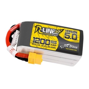 Acumulator LiPo G-Tech GENS ACE Tattu R-Line 22.2 V/ 1200 mA/ 150C, XT60 - Img 3
