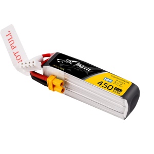 Acumulator LiPo GENS ACE Tattu 11.4V HV/ 450 mA/ 95C XT30 - Img 3