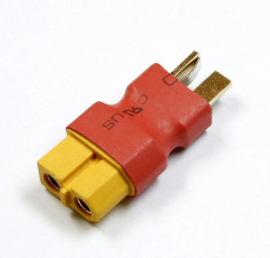 Adaptor de la conector XT60 mama la conector DEANS tata