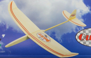 Aeromodel planor de zbor liber QUICKER HLG KIT (600 mm) - Img 5