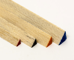 Bagheta triunghiulara balsa 6 x 6 x 915 mm (1 buc) - Img 2
