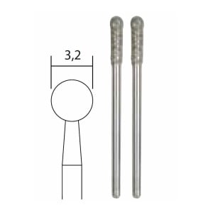 Biax gyémánt, Proxxon 28234, 3.2mm - Img 2