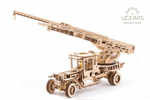 Camionul de Pompieri UGEARS Kit (537 piese) - Img 2