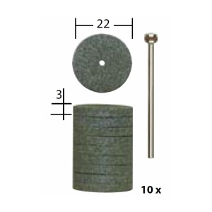 Discuri cu partea activa din carbura de siliciu, Proxxon 28304 Ø22,0mm - Img 2