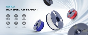 Filament SunLu High-Speed ABS rosu, 1.75mm, 1kg, pentru imprimanta 3D - Img 6