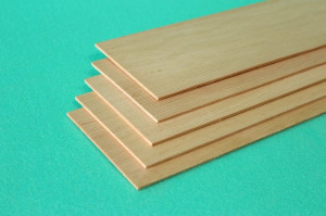 Formázott fa lemez 2 x 95 x 1000 mm - Img 1