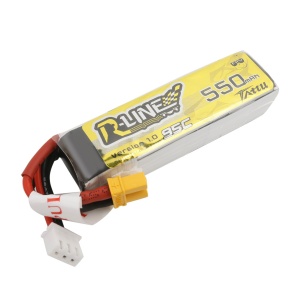 GENS ACE Tattu R-Line LiPo akkumulátor 7,4 V / 550 mA / 95C / XT30 - Img 3