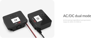 ISDT K1 Dual univerzális intelligens akkumulátortöltő, teljesítmény: 100 W (váltakozó áram)/250 W (egyenáram) x 2, LiPo/Li-Ion/LiFe/NiCd/NiMH/Pb, maximális áramerősség: 10 A - Img 7