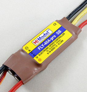Kefe nélküli Fly Pro 40A elektronikus Fly Pro 40A szabályzó modell repülőgépekhez