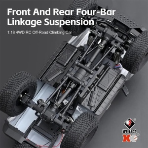 Masina cu radiocomanda FORD BRONCO Crawler, tractiune 4x4, scara 1:18, rosu - Img 9