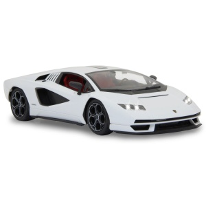 Masina cu radiocomanda Jamara LAMBORGHINI Countach LPI 800-4, macheta scara 1:16, alba, faruri LED, 2.4GHz - Img 6
