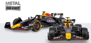 Masina de curse Jamara Oracle Red Bull Racing RB19 Diecast, macheta scara 1:24, albastru inchis - Img 10