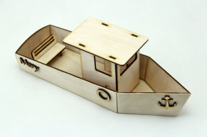 Navomodel din lemn MARY Kit de construit (320 mm) - Img 2