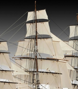 Navomodel macheta Revell CUTTY SARK Kit de construit 1:96 (914 mm) - Img 7