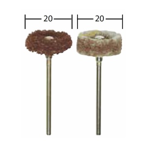 Nylon csiszolókefe készlet, Proxxon 28282 Ø 20mm - Img 2