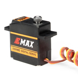 Servo NANO Emax ES09MD 14.8g MG Digital, cu set de accesorii - Img 1