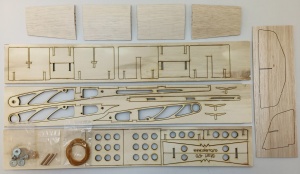START-470 KIT (470 mm) modell repülőgép szabadrepülésű vitorlázó repülőgép - Img 4